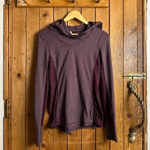 Kyodan Purple/Maroon Activewear Stretch Hoody in Women’s Size Small